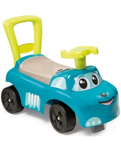 Кола за возене Smoby - Ride-on, синя