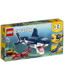 Конструктор LEGO Creator 3 в 1 - Създания от морските дълбини (31088)