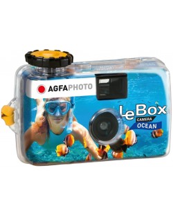Компактен фотоапарат AgfaPhoto - LeBox Ocean, Waterproof Camera, Blue