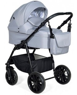 Комбинирана детска количка 2в1 Baby Giggle - Toronto, светлосива
