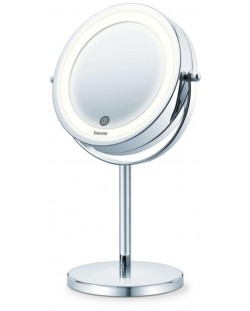 Козметично LED огледало Beurer - BS 55, 13 cm, бяло