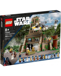 Конструктор LEGO Star Wars - Базата на бунтовниците Явин 4 (75365)