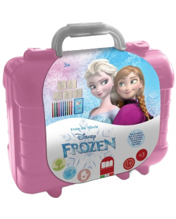 Комплект за оцветяване в куфарче Multiprint - Frozen, асортимент