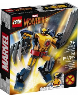 Конструктор LEGO Marvel Super Heroes - Роботска броня на Върколака (76202)