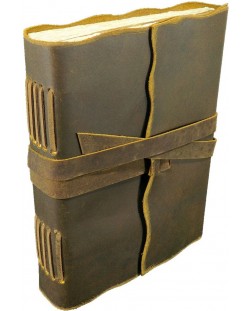 Кожен тефтер Lamali - Yaatra, 180 страници, 18 х 23 cm