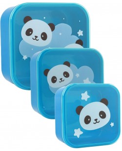 Комплект кутии за храна I-Total Panda - 3 броя
