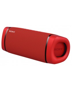 Портативна колонка Sony - SRS-XB33, червена