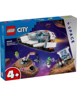Конструктор LEGO City - Космически кораб и откритие на астероид (60429)