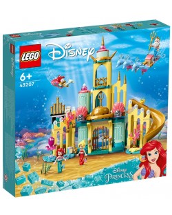 Конструктор LEGO Disney Princess - Подводният дворец на Ариел (43207)