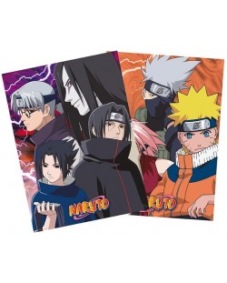 Комплект мини плакати GB eye Animation: Naruto - Konoha Ninjas & Deserters