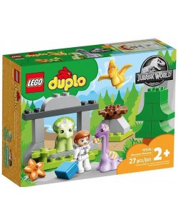 Конструктор LEGO Duplo Jurassic Park - Детска стая за динозаври (10938)