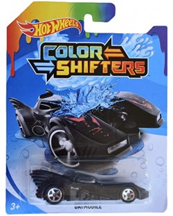 Количка с променящ се цвят Hot Wheels Colour Shifters - Batmobile, 1:64