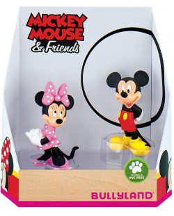 Комплект фигурки Bullyland Mickey Mouse & Friends - Мики и Мини Маус