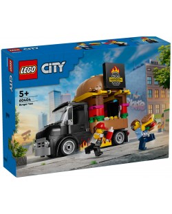 Конструктор LEGO City - Камион за бургери (60404)