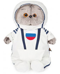 Плюшена играчка Budi Basa - Коте Басик, в костюм на космонавт, 25 cm