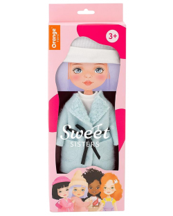 Комплект дрехи за кукла Orange Toys Sweet Sisters - Ментово палто