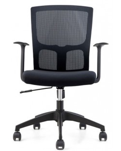 Комплект столове RFG - Siena M, 2 броя, черен