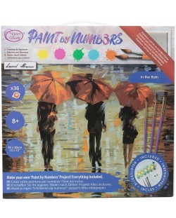 Комплект рисуване по номера Craft Buddy - В дъжда