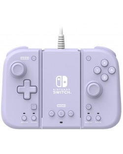 Контролер Hori - Split Pad Compact Attachment Set, лилав (Nintendo Switch)