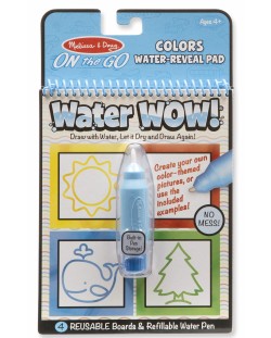 Комплект за рисуване с вода Melissa & Doug - Цветове и форми