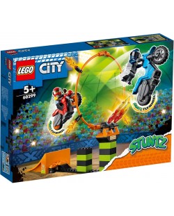 Конструктор LEGO City Stunt - Каскадьорско състезание (60299)
