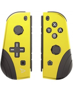 Контролер Steelplay - Twin Pads, жълт (Nintendo Switch)