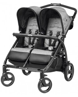 Количка за близнаци Peg-Perego - Book for two, Quarz