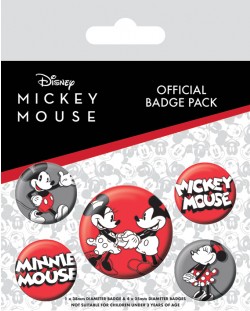 Комплект значки Pyramid Disney - Mickey Mouse