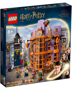 Конструктор LEGO Harry Potter - Вълшебните шеги на вещиците на Уизли (76422) 