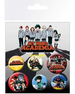 Комплект значки GB eye Animation: My Hero Academia - Key Art