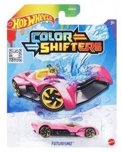 Количка с променящ се цвят Hot Wheels Colour Shifters - Futurismo, 1:64