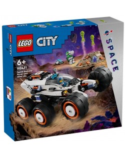 Конструктор LEGO City - Космически изследователски всъдеход и извънземен живот (60431)