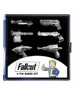 Комплект значки Bethesda Games: Fallout - Weapons