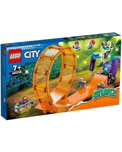 Конструктор LEGO City - Каскадьорски лупинг Chimpanzee Smash (60338)
