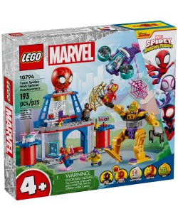 Конструктор LEGO Marvel - Щаб на отбора на Спайди (10794)