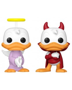 Комплект фигури Funko POP! Disney: Donald Duck - Donald's Shoulder Angel & Devil (Limited Edition)
