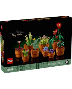 Конструктор LEGO Icons Botanical - Малки растения (10329)