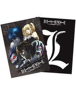 Комплект мини плакати GB eye Animation: Death Note - L & Group