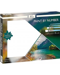 Комплект за рисуване по номера Grafix - Пейзаж