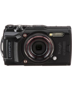 Компактен фотоапарат Olympus - TG-6, 12MPx, черен