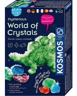 Компплект за експерименти Thames & Kosmos - Мистериозният свят на кристалите
