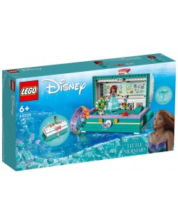 Конструктор LEGO Disney - Сандъкът със съкровища на Ариел (43229)