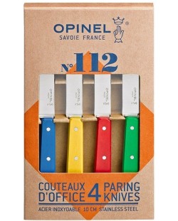 Комплект от 4 ножа Opinel - Office, №112, острие 10 cm