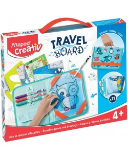 Творчески комплект Maped Creativ - Travel Board, 18 части