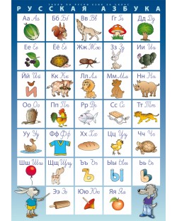 Руски език: Комплект дидактични табла - 2. клас