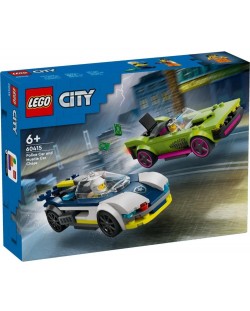 Конструктор LEGO City - Преследване с полицейска кола (60415)