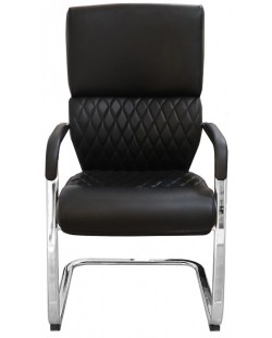 Комплект посетителски столове RFG - Grande, 2 броя, черни