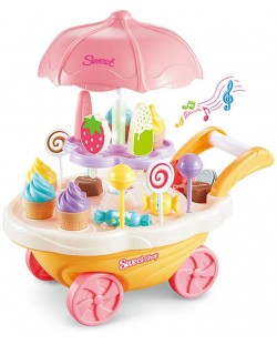 Детска количка Ocie - Mini Sweet Cart, сладкарница