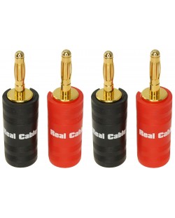 Конектори Real Cable - B6932, 4 броя, многоцветни