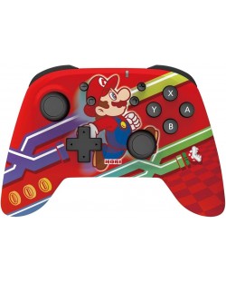Контролер HORI - Wireless Horipad, безжичен, Super Mario (Nintendo Switch)